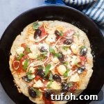 How to make pizza in a cast iron pan