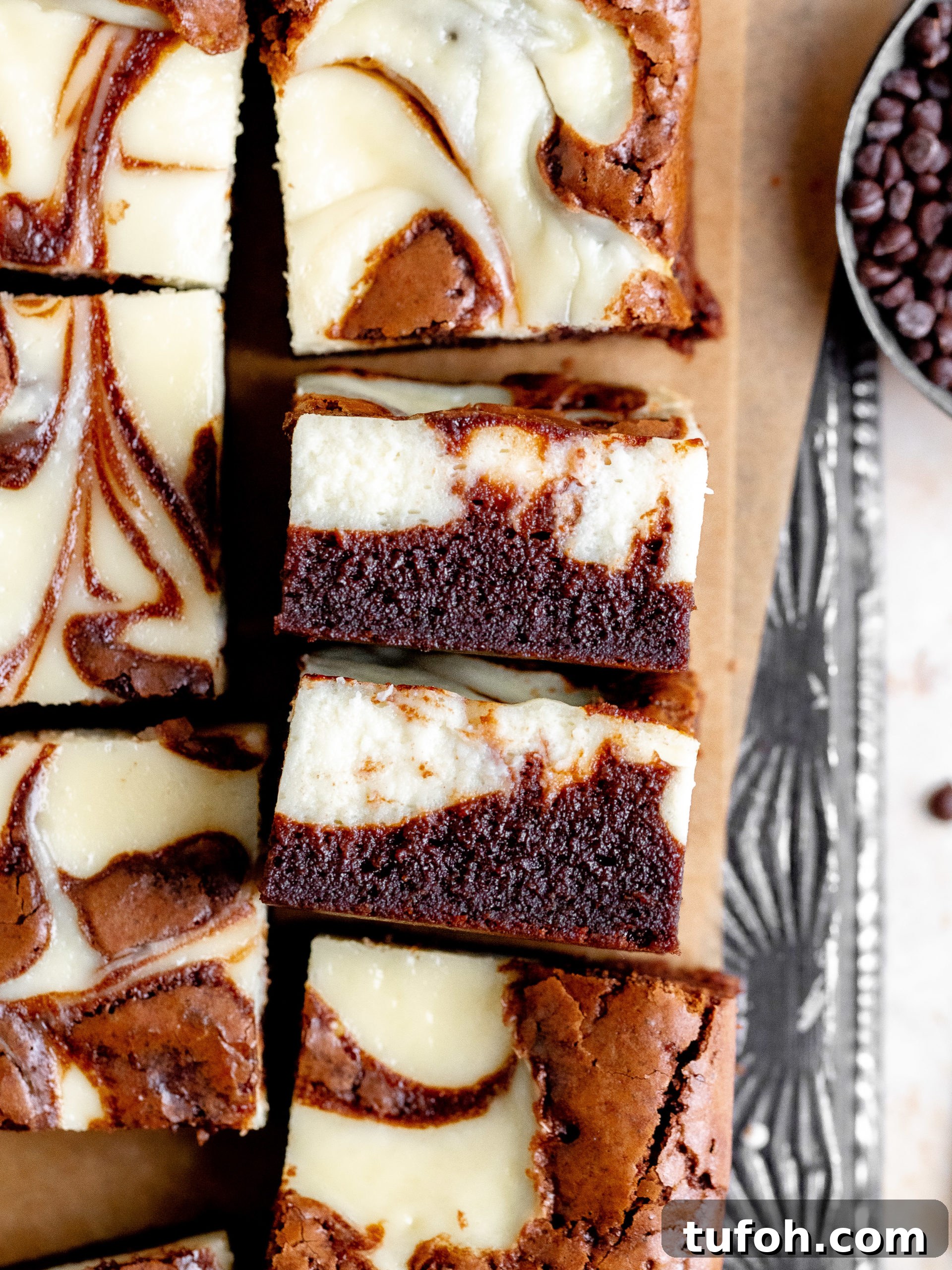 Chocolate Brownie Cheesecake Recipe for Decadent Dessert 8 Brownie texture