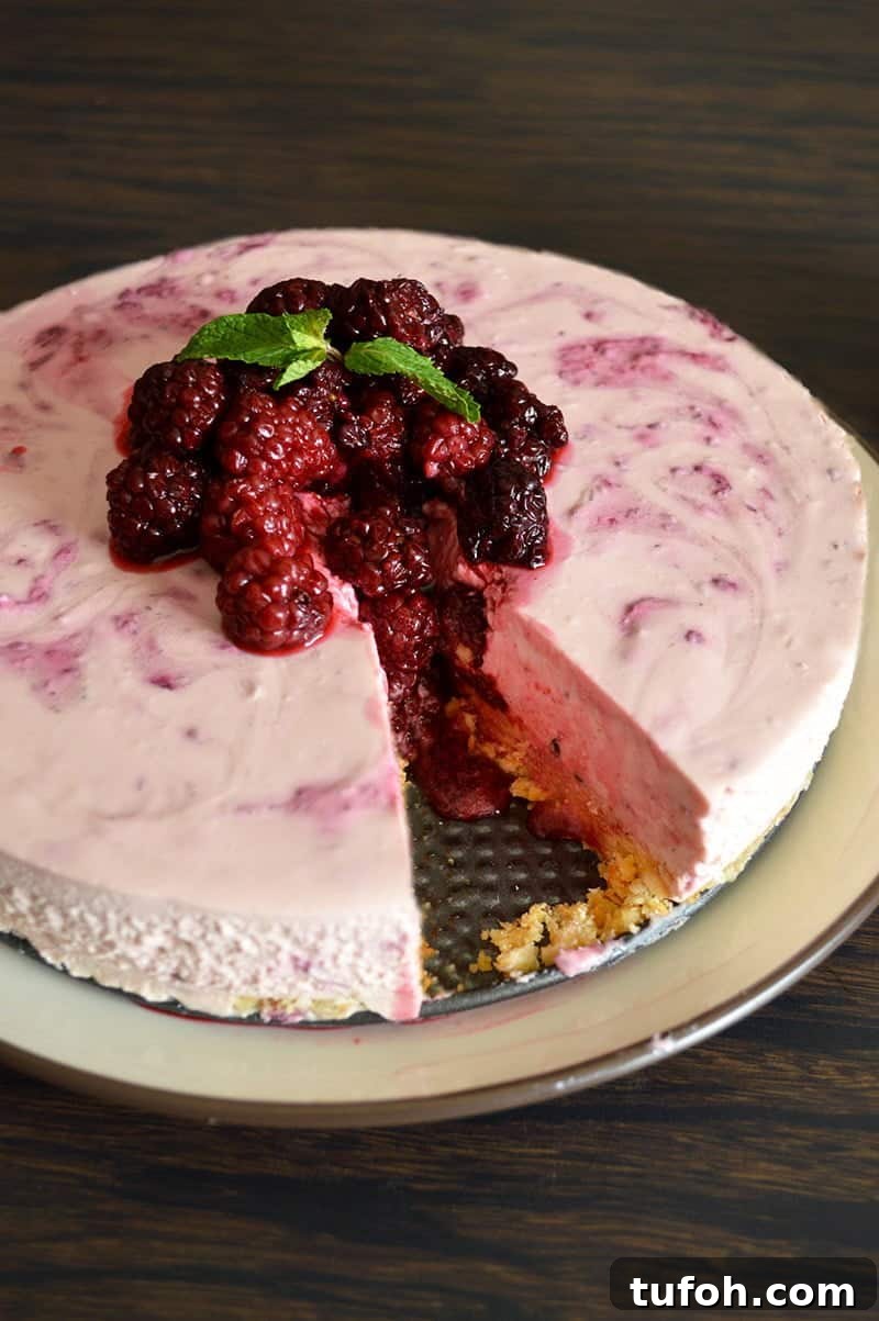 blackberry cheesecake 4