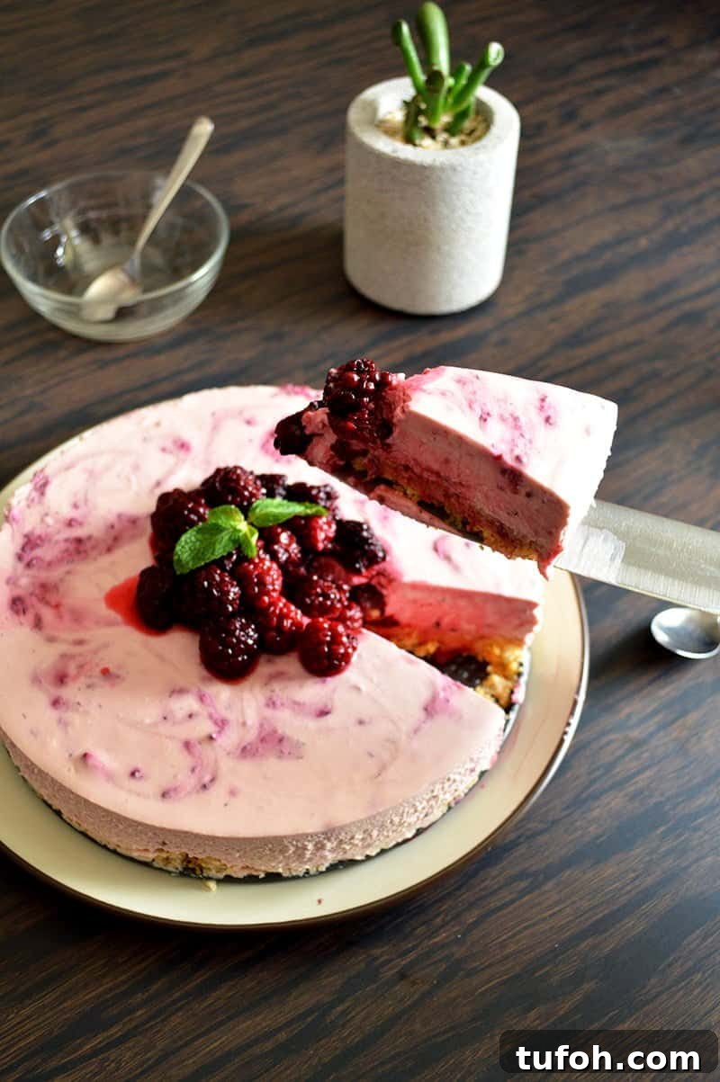 blackberry cheesecake 2