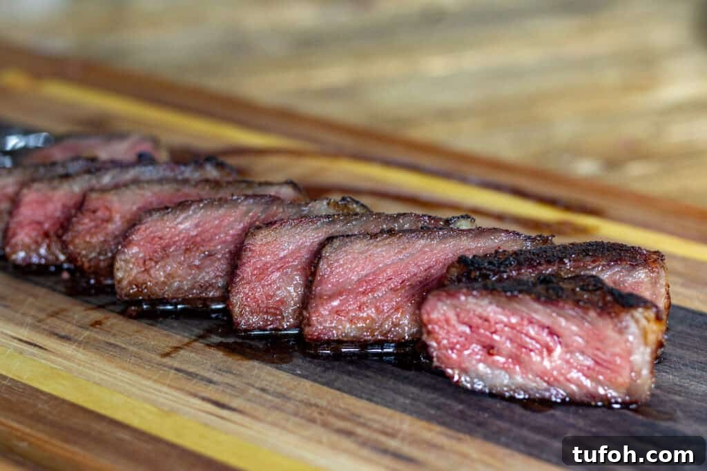 Smoked New York Strip Steak: Step-by-Step Smoking Guide 7 reverse seared new york strip