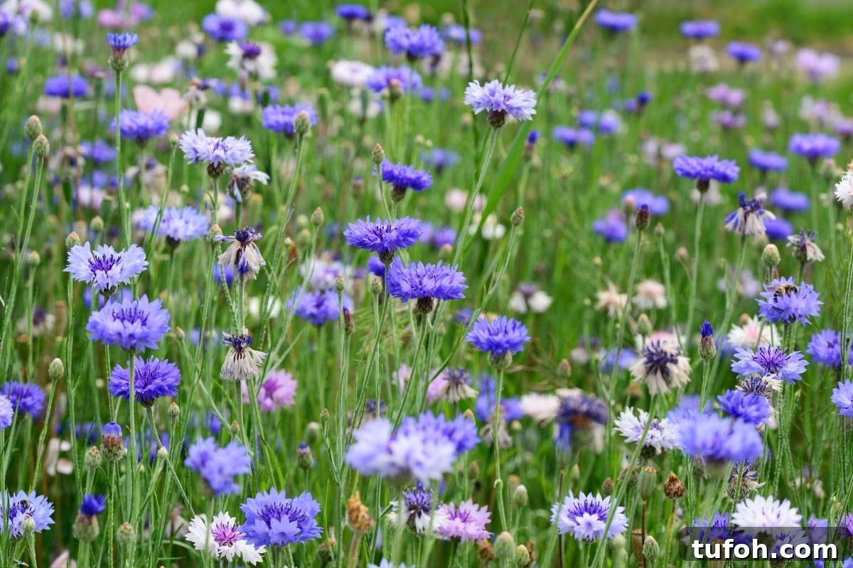 30+ Medicinal Flowers and How to Use Them for Healing 17 Cornflower