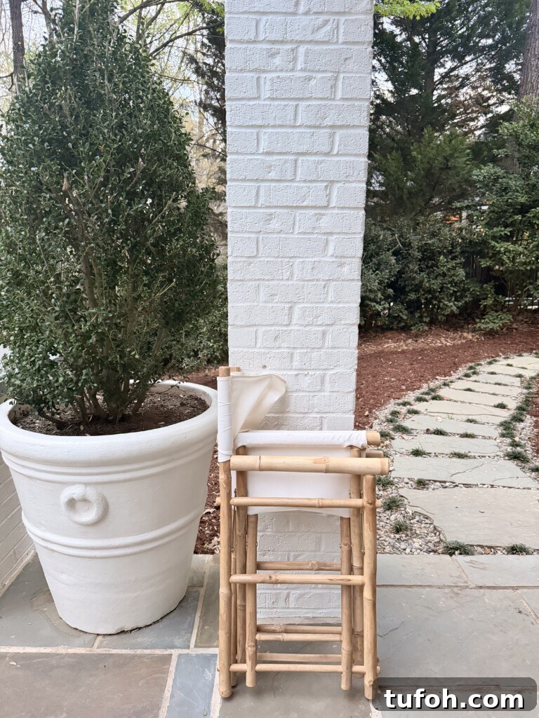 10 Clear Signs Spring Has Arrived and What They Mean 5 Yohana folding director chair folded flat for compact storage