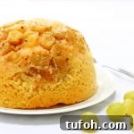 Slow cooker steamed gooseberry pudding