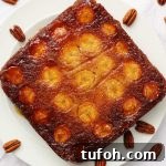 banana upside down cake
