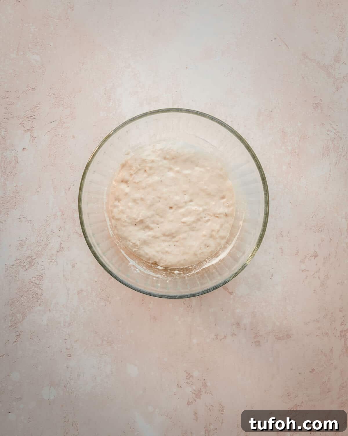Sourdough Challah Recipe: Step-by-Step Guide for Perfect Braids 6 Levain is made up of active sourdough starter, water and flour.