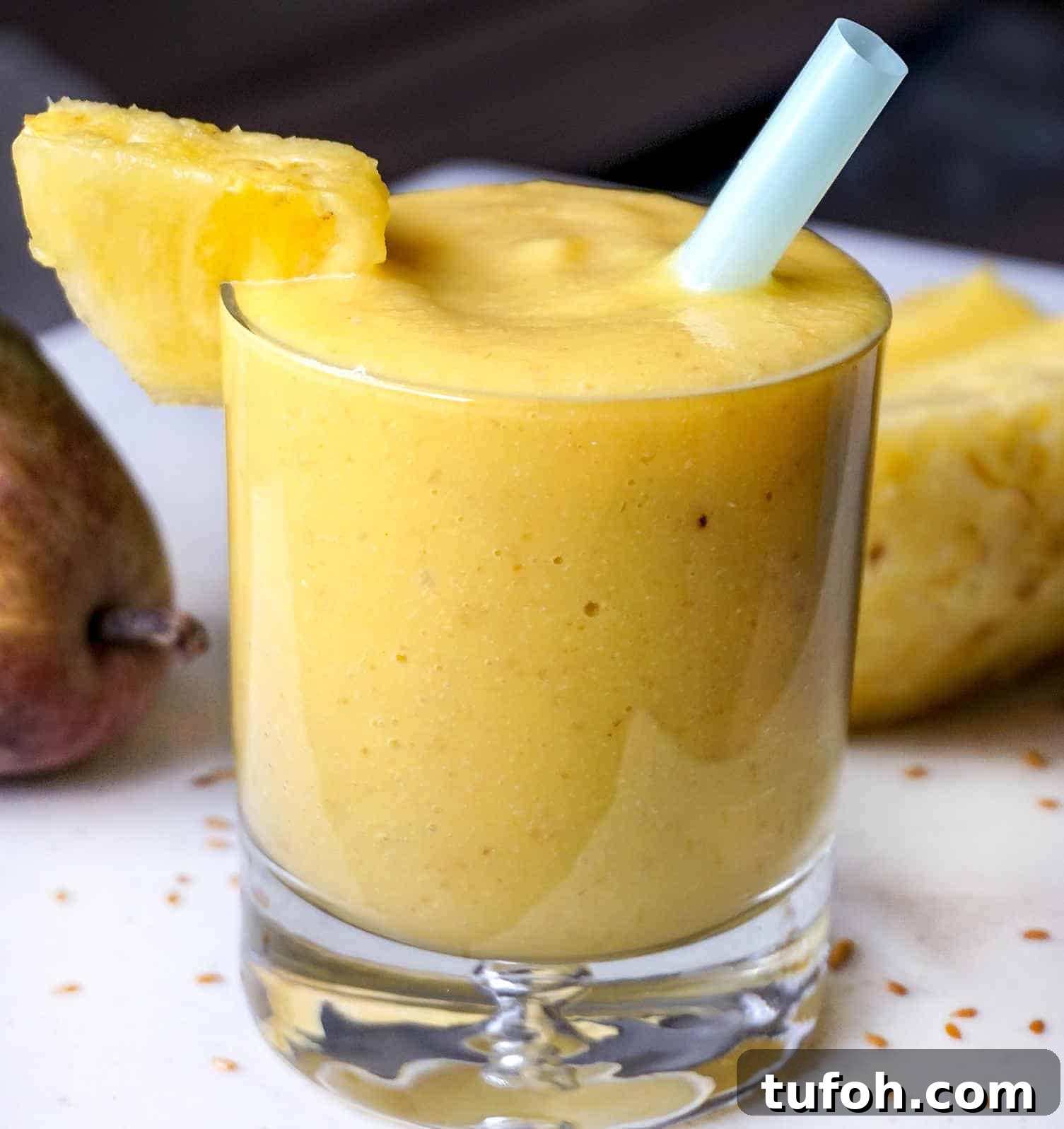 Dairy-Free Breakfast Smoothie Recipes for Busy Mornings 5 Healthy Anti-inflammatory Pineapple Smoothie Without Dairy.