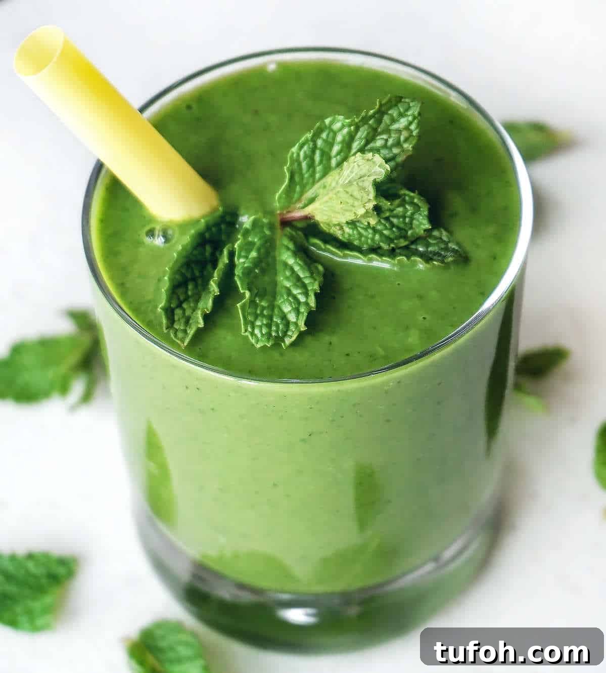 Dairy-Free Breakfast Smoothie Recipes for Busy Mornings 7 Dairy Free Smoothie Recipe with mint, greens and plant based protein.