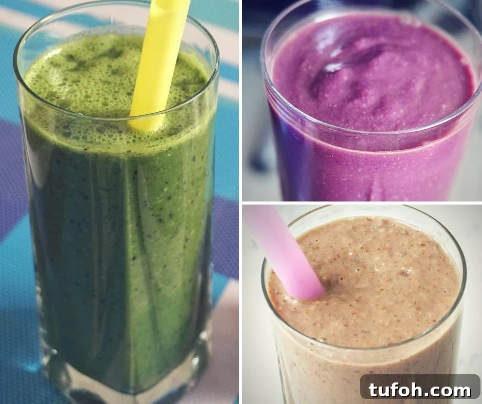 Dairy-Free Breakfast Smoothie Recipes for Busy Mornings 10 Healthy Meal Replacement Smoothies Dairy Free & Vegan Recipes