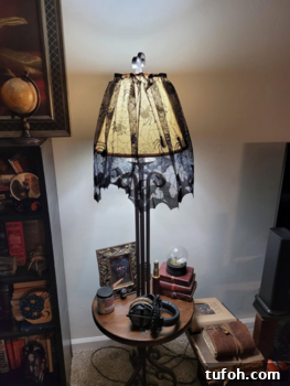 Spooky Halloween Lampshade Covers with Bats and Spiders 4 Spider and bat pattern