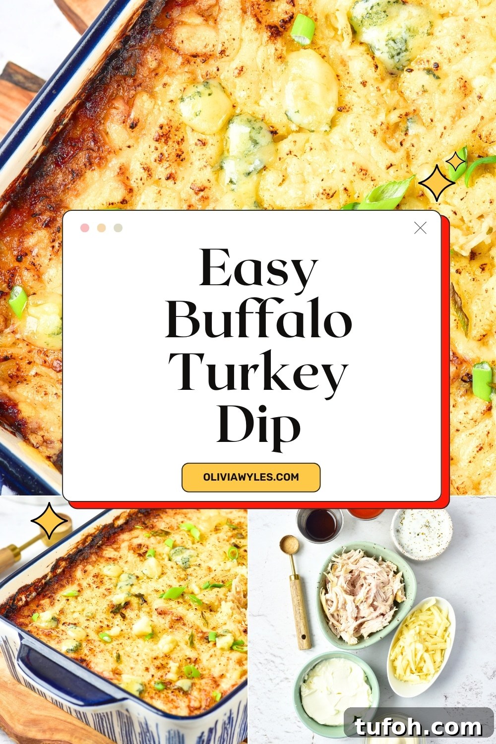 Easy Buffalo Turkey Dip Pin