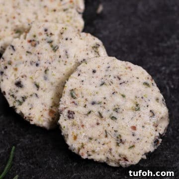 Rosemary Compound Butter for Steak, Chicken, Vegetables and More 11 Rosemary compound butter