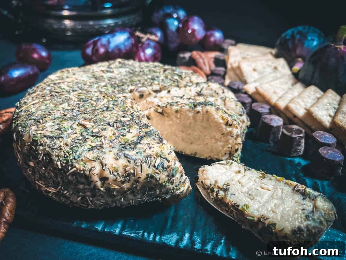 Creamy Herbed Cashew Cheese Recipe for Vegans and Beginners 3 easy fermented cashew cheese