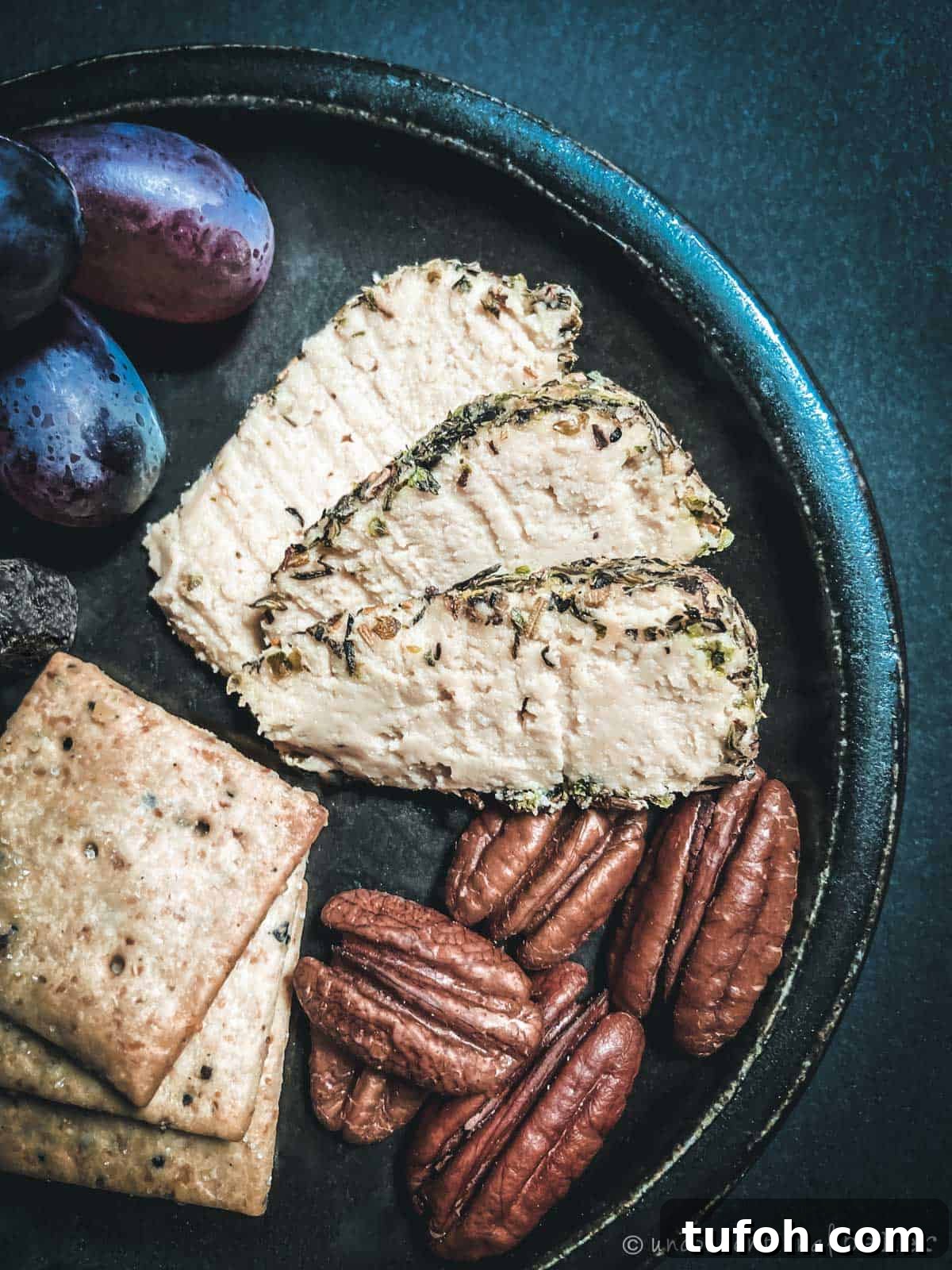 Creamy Herbed Cashew Cheese Recipe for Vegans and Beginners 4 dairy-free cashew cheese