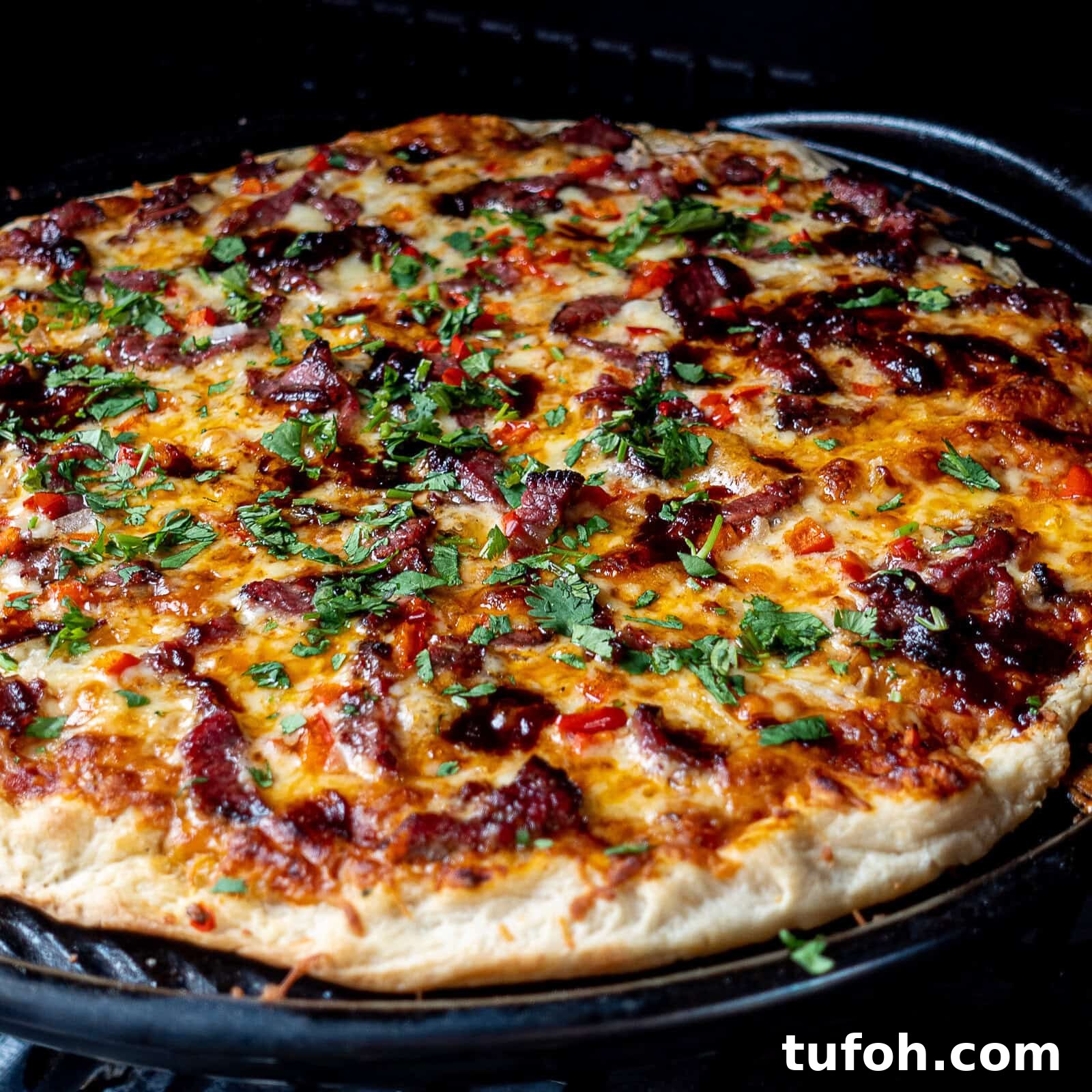Traeger-Smoked Tri-Tip Pizza Recipe 2 Traeger Smoked Tri Tip Pizza