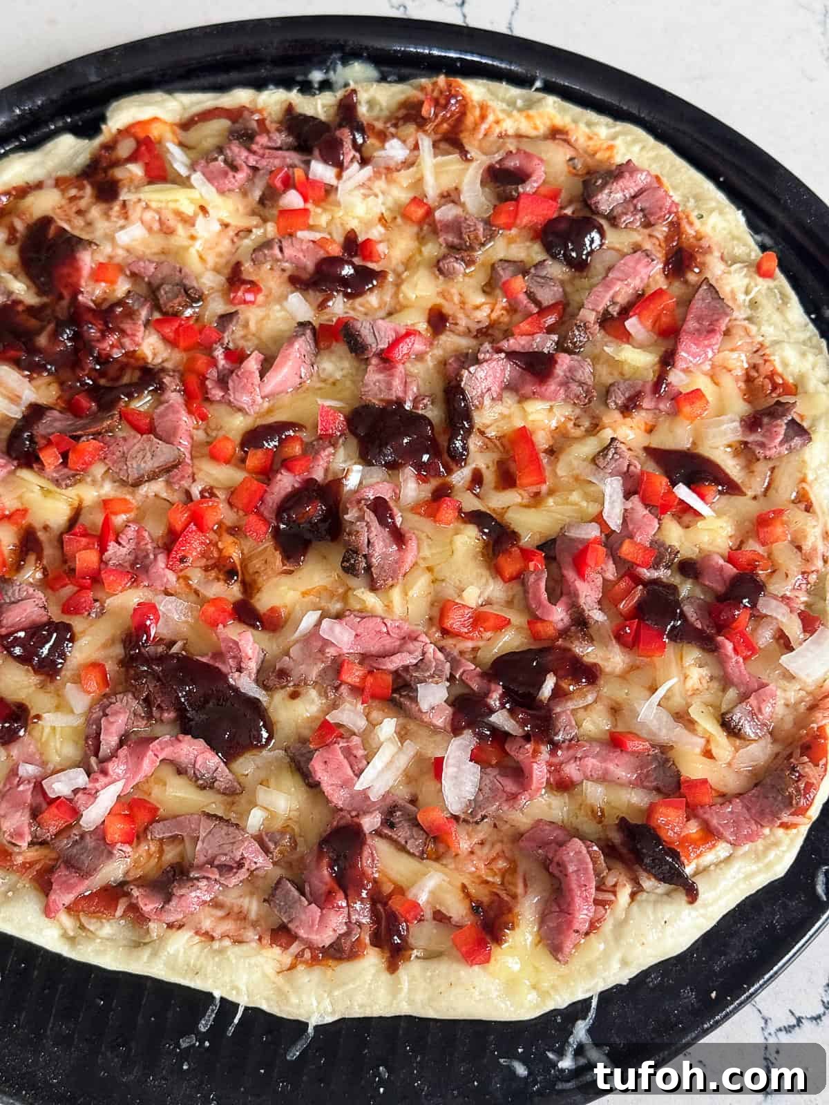 Traeger-Smoked Tri-Tip Pizza Recipe 4 Ingredients for Tri Tip Pizza