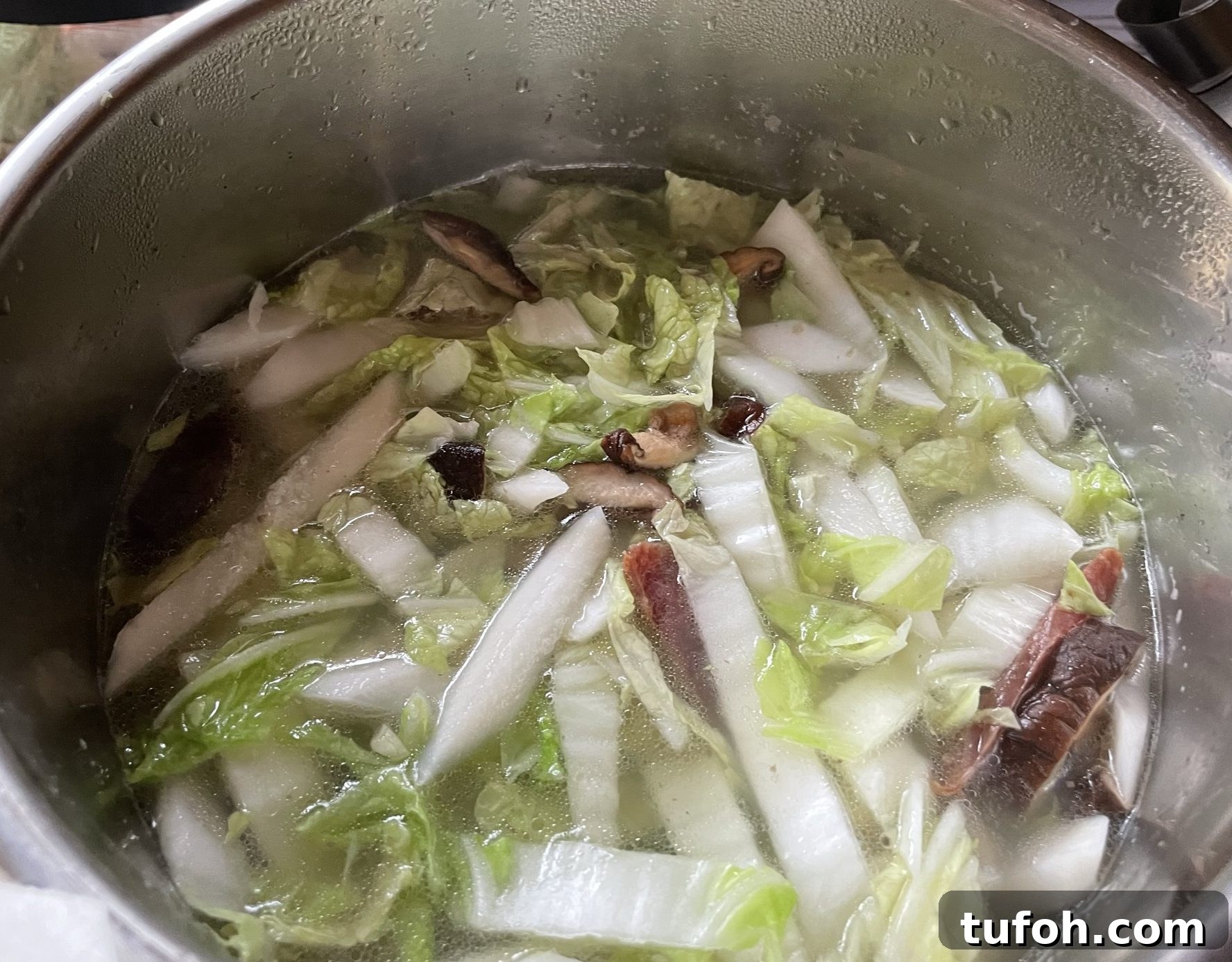 Hearty tang yuan soup
