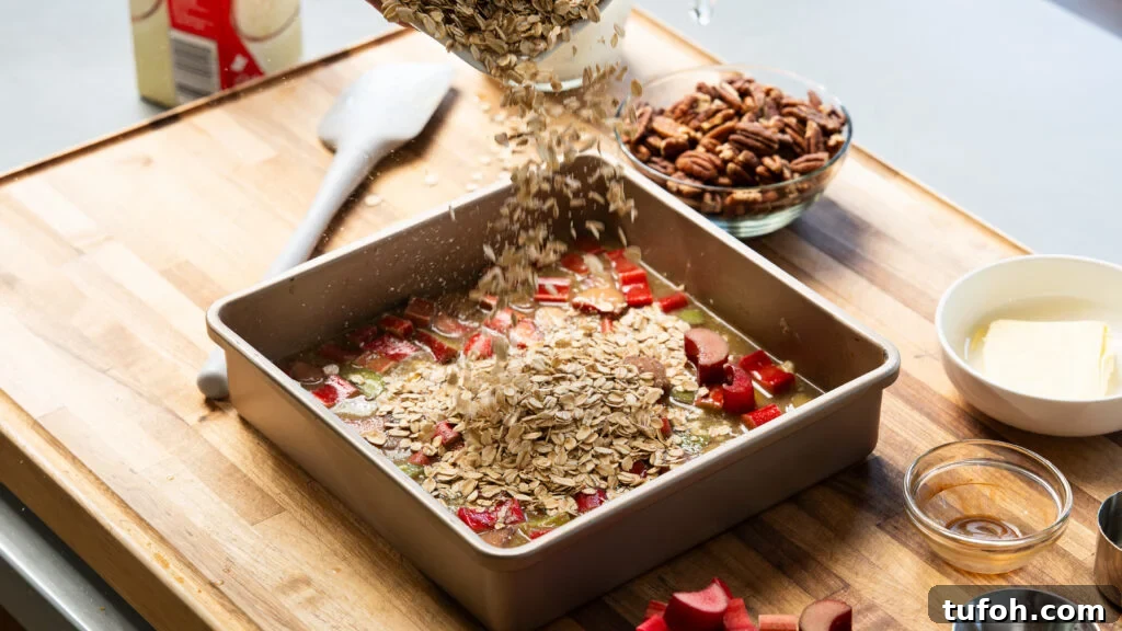 Rhubarb Baked Oats Recipe for Quick Morning Meals 8 img 25023 10