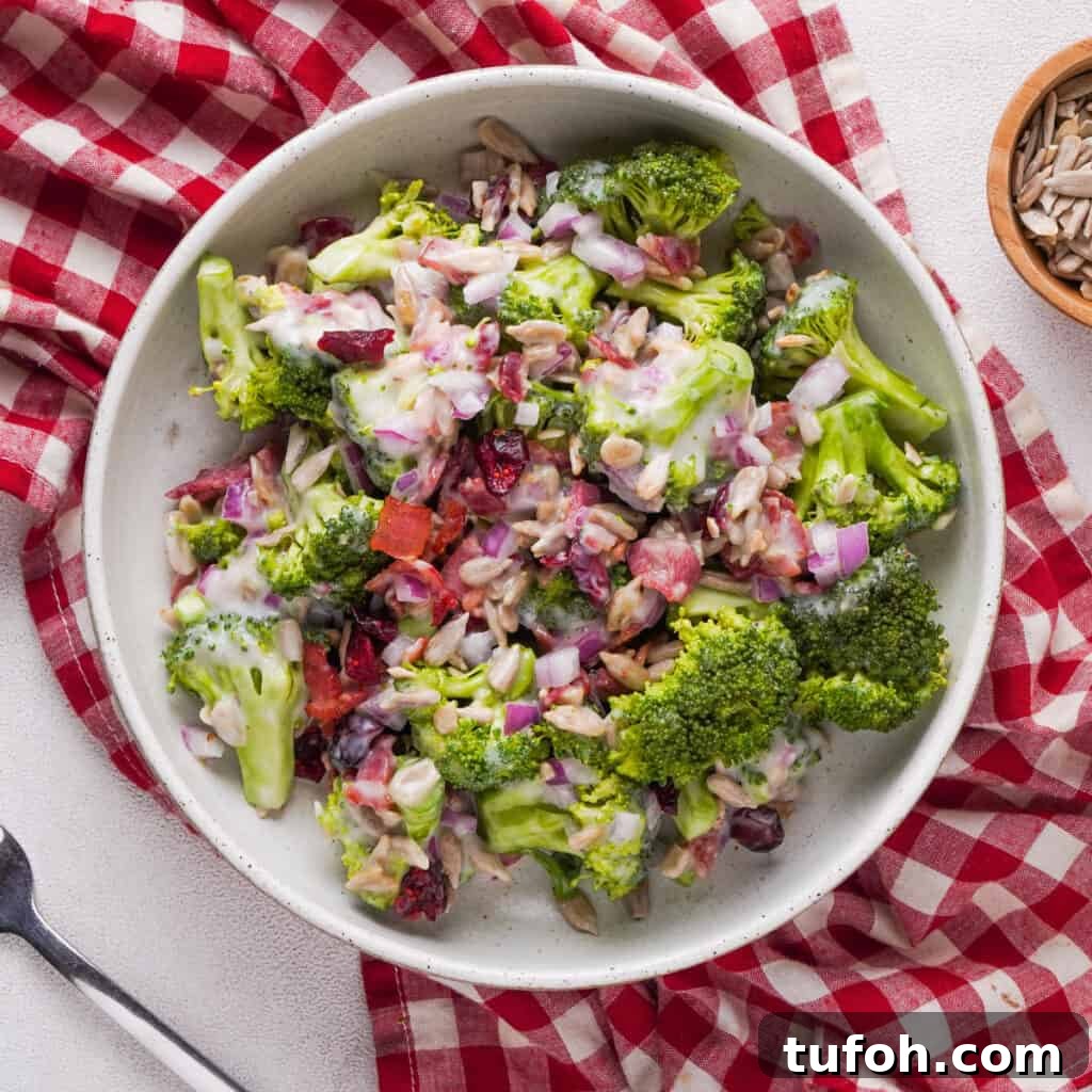 What to Serve with Grilled Cheese: 17 Delicious Side Dishes 7 colorful broccoli salad in white bowl