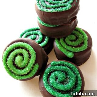 Chocolate Covered Oreos for St. Patrick's Day and Military Care Package #10
