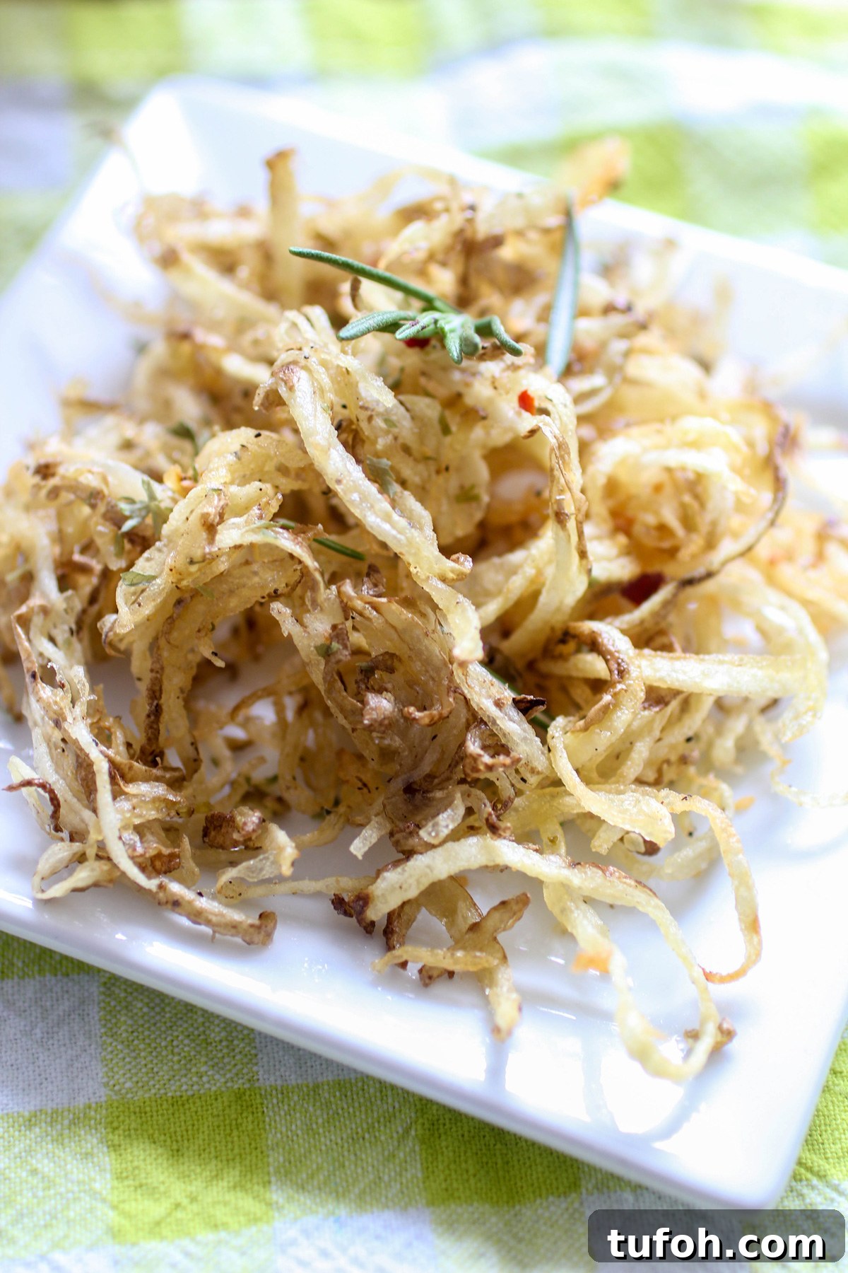 Garlic Herb Spiralizer Fries