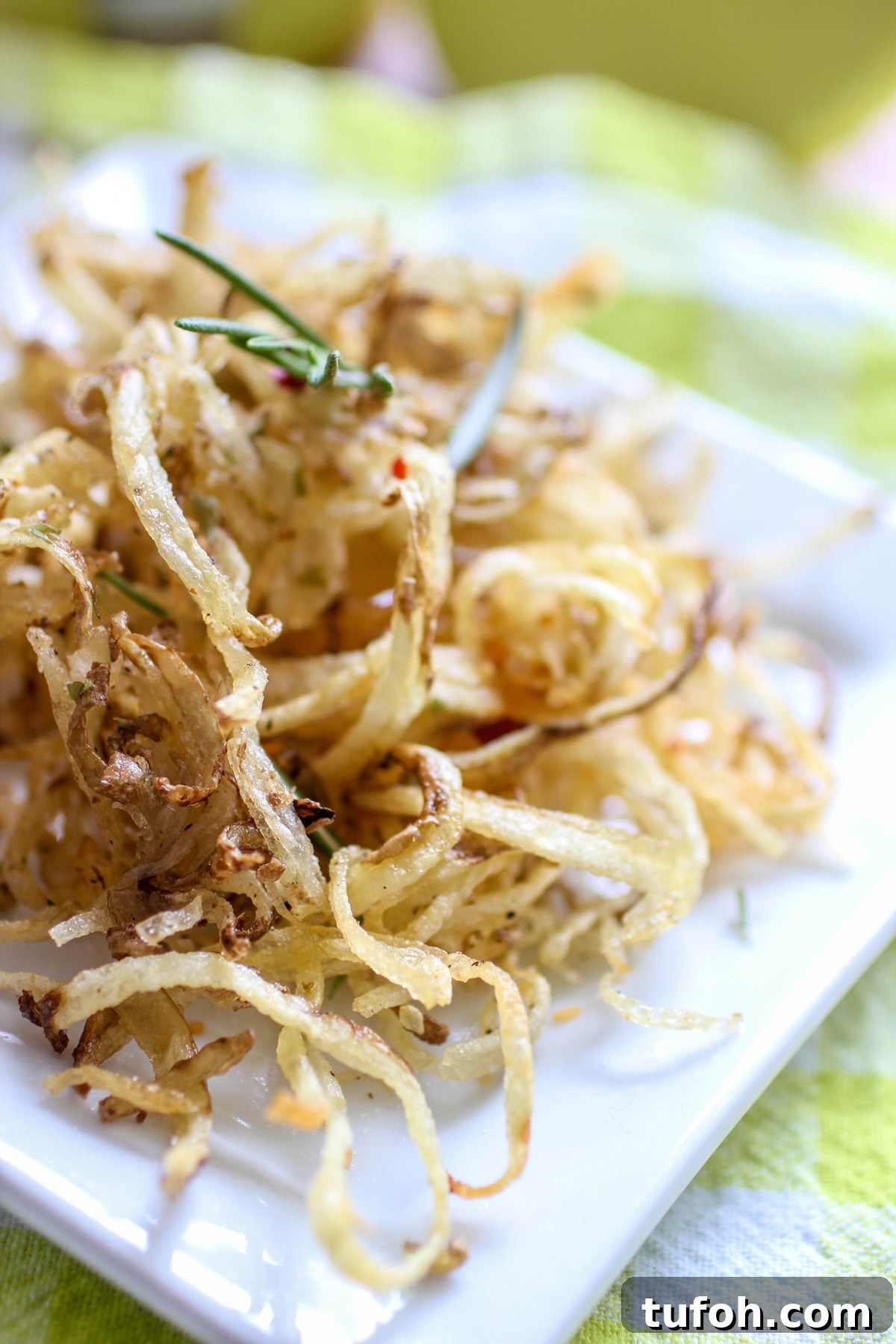 Garlic Herb Spiralizer Fries