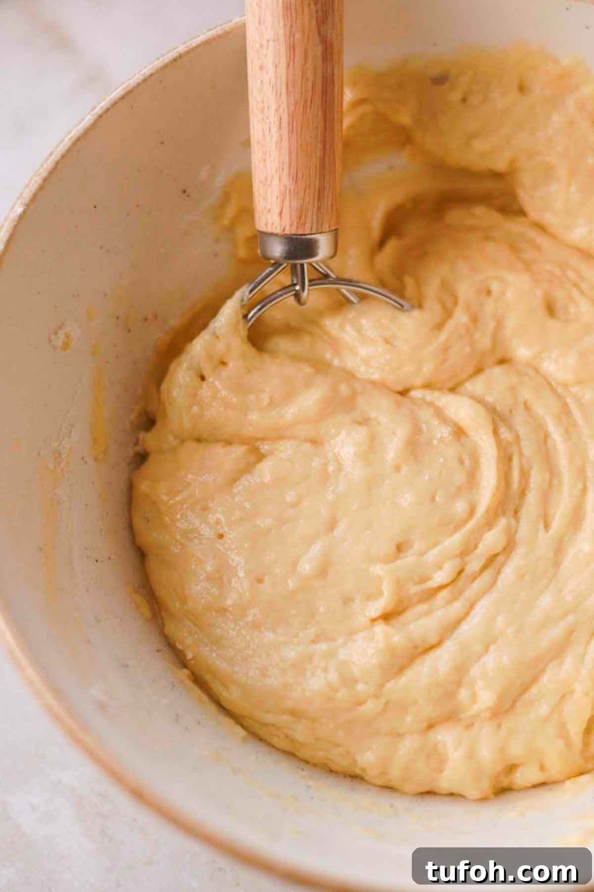 Irresistible Blackberry Muffin Recipe for Perfect Homemade Muffins 9 folded buttermilk muffin batter in large bowl