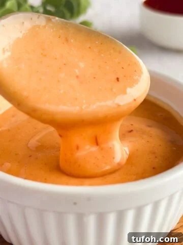 Bang Bang Sauce by the spoonful.
