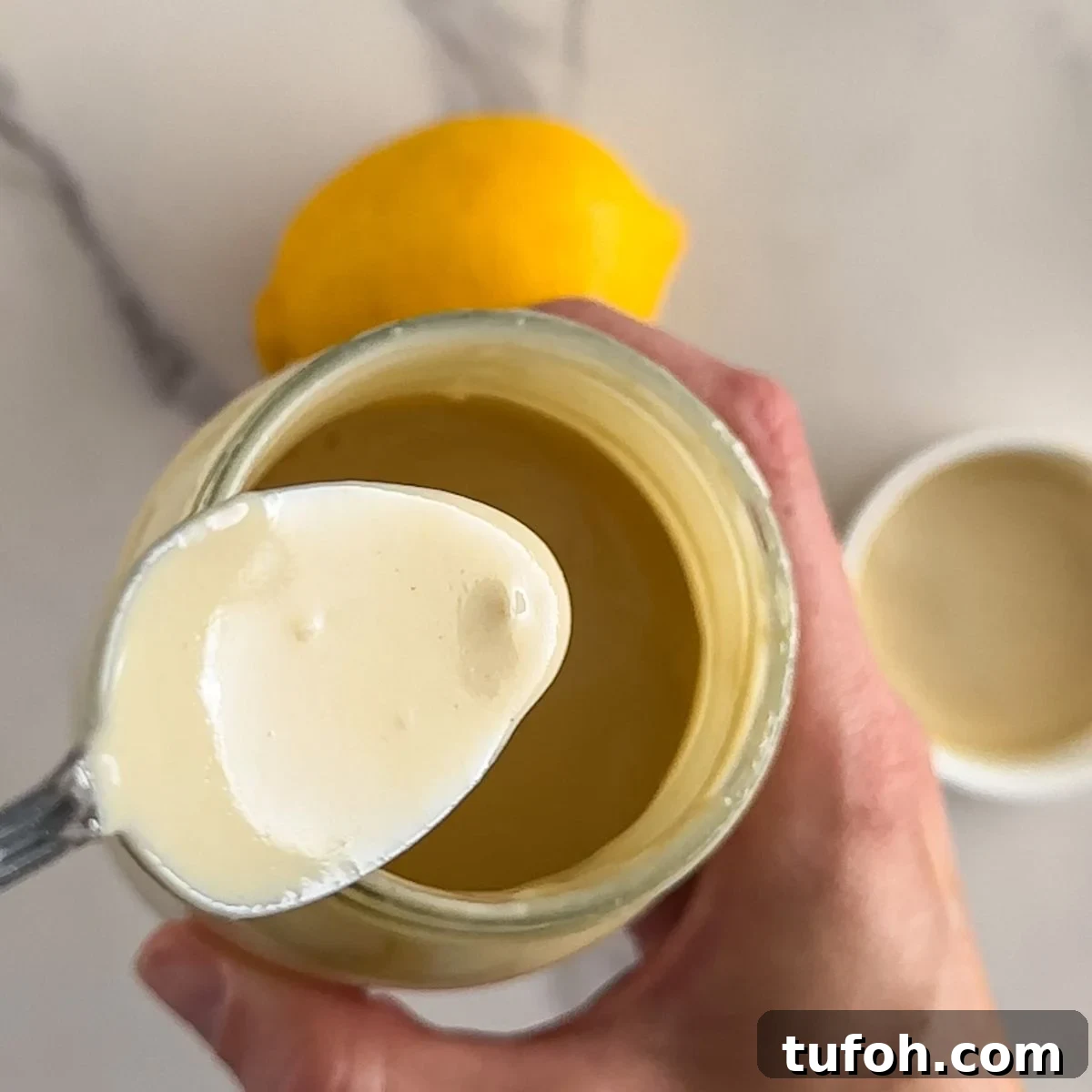 Creamy Tahini Dressing Recipe for Salads and Bowls 7 Using the tahini dressing.
