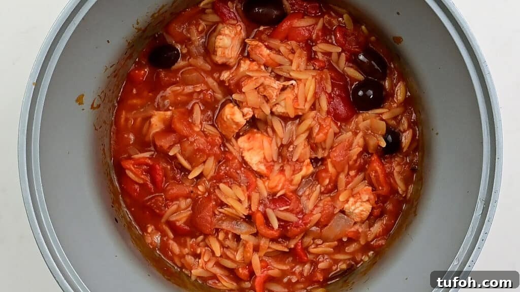Slow Cooker Greek Chicken with Lemon-Orzo Recipe 6 Slow Cooker Greek Chicken orzo