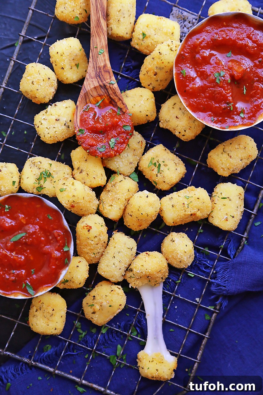 Crispy Fried Cheese Bites: Golden, Gooey Appetizer Recipe 2 Fried cheese bites