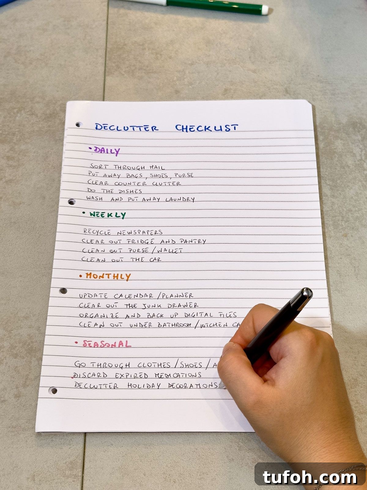 21 Clever Decluttering Hacks You Wish You Knew Sooner 15 decluttering checklist