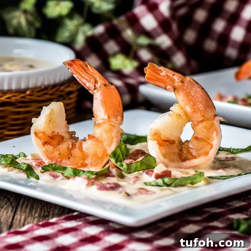 Sambuca Cream Shrimp Recipe: Garlic Butter Shrimp in Creamy Sambuca Sauce 2 img 33102 1