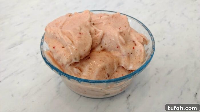4-Ingredient Strawberry Ice Cream Recipe — Creamy & Fresh 5 Plain ice cream