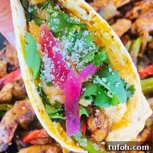 Blackstone Street Corn Chicken Fajitas