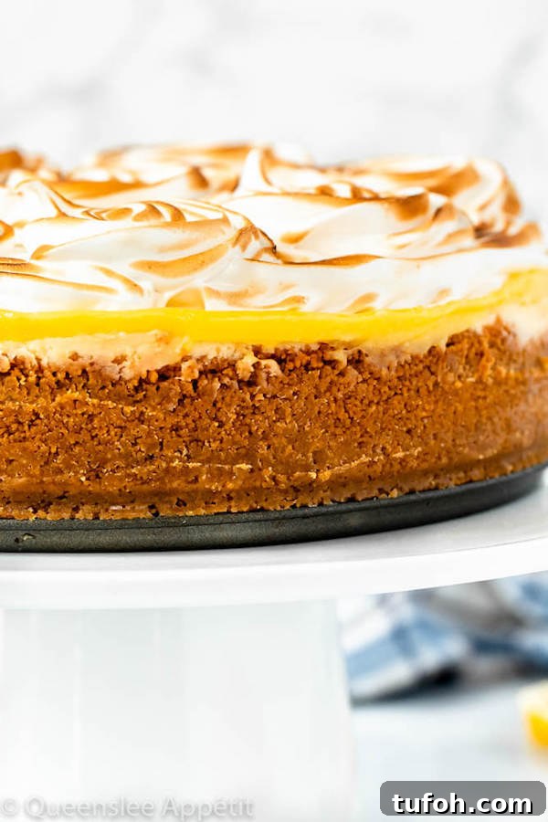 cheesecake crust pressed into pan