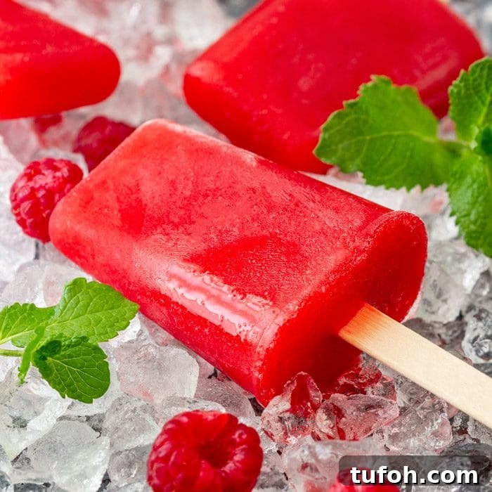 Mint & Pistachio Ice Cream Recipe: Creamy Homemade Delight 7 Colorful Raspberry Mint Ice Pops
