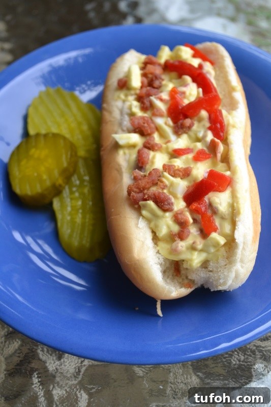 Bacon and Pimiento Egg Salad Recipe for Crowd-Pleasing Sandwiches 7 Bacon Pimiento Egg Salad 3
