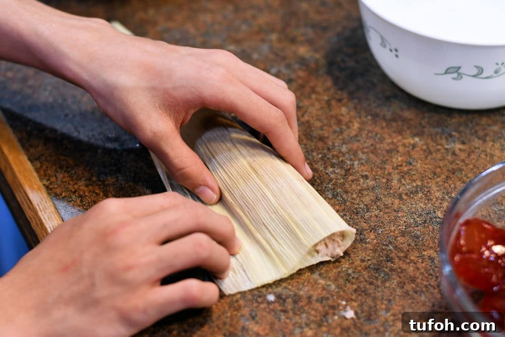 Raspberry Sweet Tamales Recipe: Decadent Mexican Dessert 7 24Bite Sweet Tamales Recipe: Raspberry Dessert by Christian Guzman
