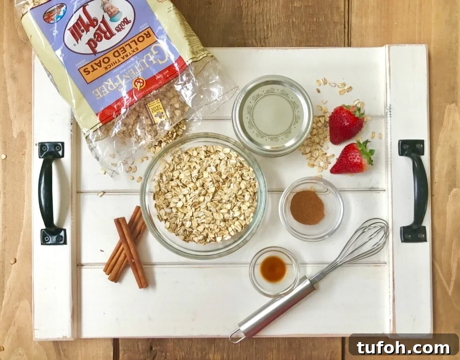 Creamy Baked Oatmeal Made in the Instant Pot 4 Instant Pot Oatmeal Jars | Confessions of a Fit Foodie