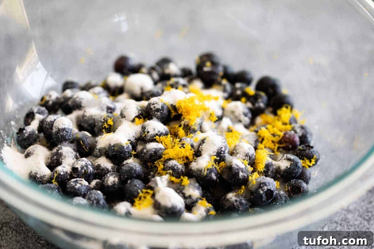 This Blueberry Cobbler is the perfect way to celebrate National Blueberry Month! Fresh blueberries are topped with an easy biscuit mixture for a fast, delicious, seasonal recipe. Simple Blueberry Cobbler with Fresh Blueberries