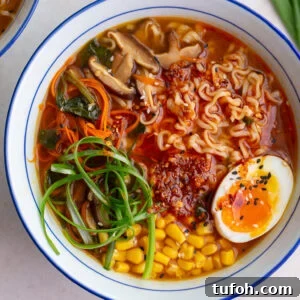 Quick and easy homemade ramen