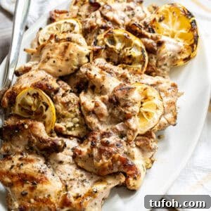 Crispy Grilled Lemon-Pepper Chicken Thighs with Zesty Marinade 13 lemon pepper grilled chicken