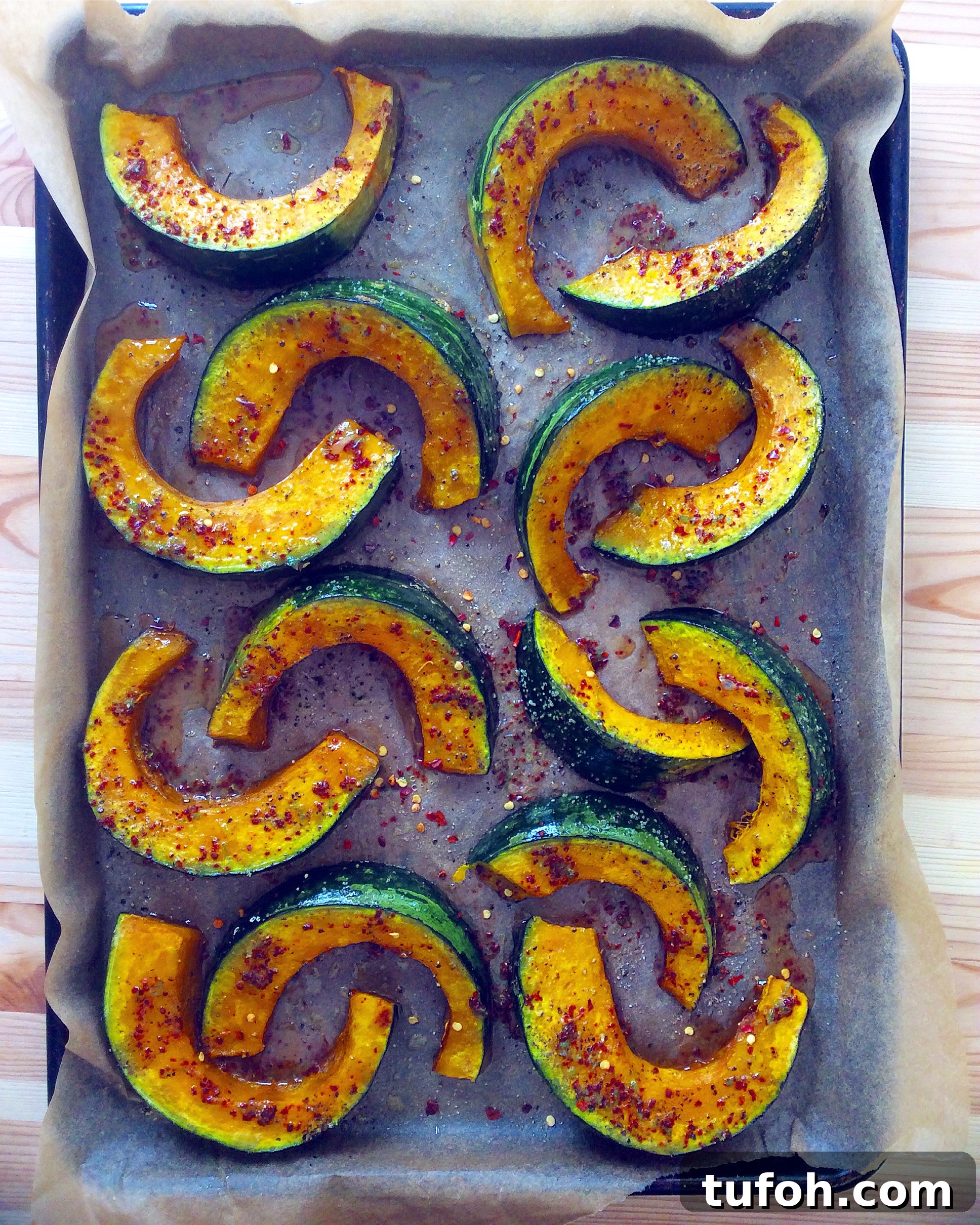 Roasted Kabocha Squash with Chili, Lime & Honey Glaze 6 Roasted Kabocha Squash with Chili, Lime, & Honey