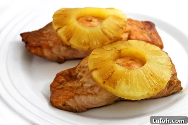 Teriyaki Pineapple Salmon (4 ingredients)