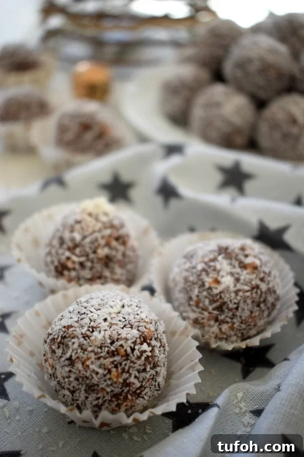 close up view of the snowballs