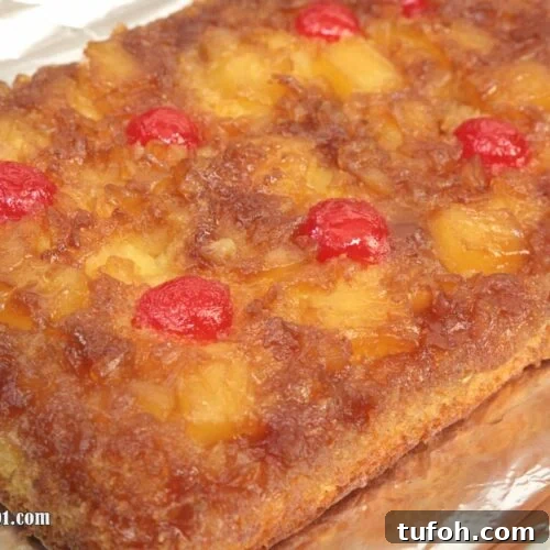 homemade pineapple upside down cake