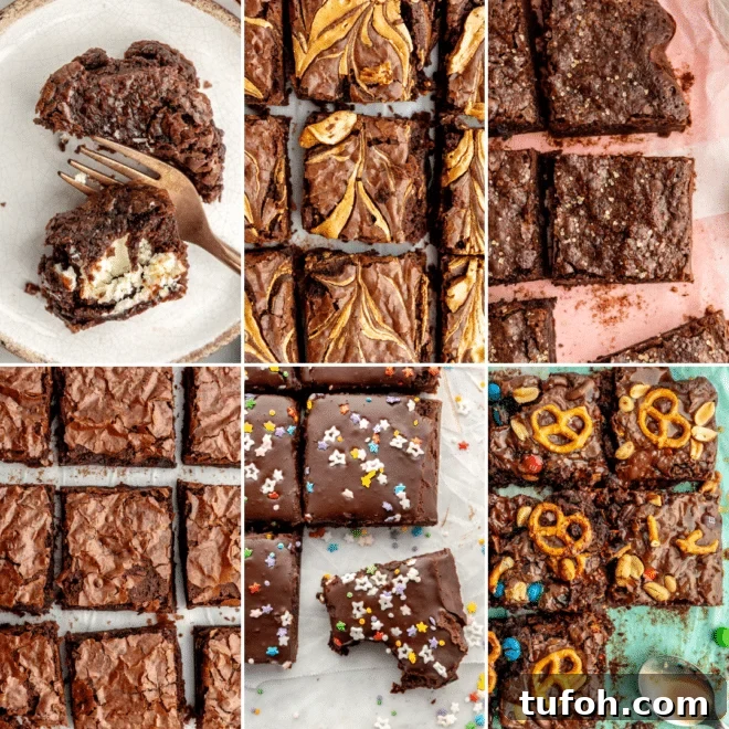 6 Simple Tricks to Upgrade Boxed Brownies Fast 2 6 Ways to make boxed brownie mix BETTER!