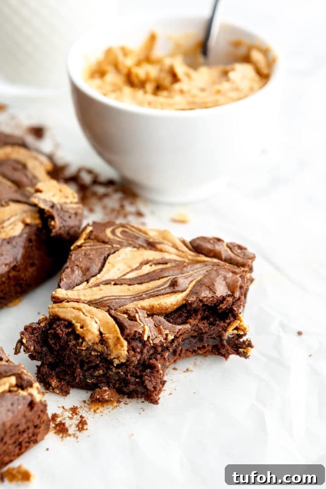6 Simple Tricks to Upgrade Boxed Brownies Fast 11 Peanut Butter Brownies