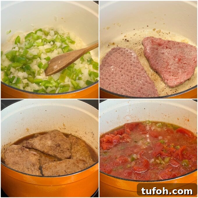Classic Swiss Steak Recipe: Tender, Old-Fashioned Comfort Meal 5 Swiss Steak.